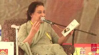 KLF-2017: Book Launch: Tum Kabeer and Qila e Faramoshi by Fahmida Riaz (11.2.2017)