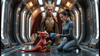 💔 A Dragon Baby in Tears, A Human Cleaner&rsquo;s Gentle Touch&hellip; Sci-Fi Tale That Will Inspire You!