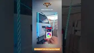 Auxbeam&reg; AR-820 RGB Switch Panel with APP&Remote Control #auxbeam #switchpanel