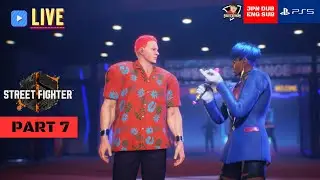 Street Fighter 6 (PS5) | English SUB Japanese DUB | PART 7 | DavisCrimson World Tour | 2k60fps