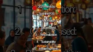 Top 5 Restaurant POS Trends for 2025 | Tiponline POS