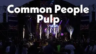 The UK's Best Britpop Tribute band 'Britpop Reunion' perform Common People by Pulp live at Brizefest