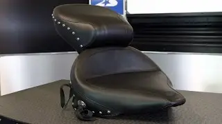 Mustang Studded Wide Touring Seat | Motorcycle Superstore