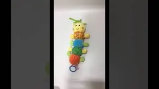 1475SS-32 Baby plush toy best selling Caterpillar Plush toy with Music