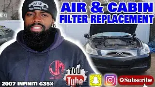 How to Replace Air and Cabin Filter Infiniti G37 G35