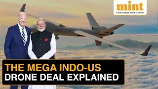 India-US MQ-9B Predator Drone Deal Explained In 3 Minutes | Modi-Biden Discuss Drone Deal