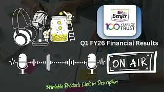 Berger Paints Q1 FY26 Results | Revenue, Profit, Margins & Key Highlights Explained