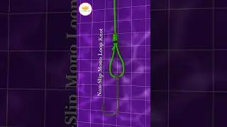 Non Slip Mono Loop Knot #animation #3d #knot #fishingknot