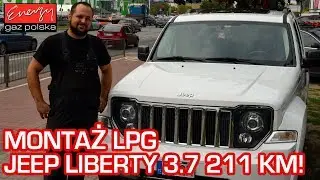 Montaż LPG Jeep Liberty z 3.7 211KM 2012r w Energy Gaz Polska na gaz KME NEVO