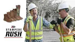 Whether You're Working... Or Not - Justin Boots Stampede Rush is on the Clock
