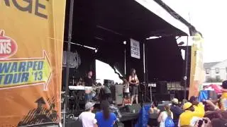 Chiodos - There's No Penguins In Alaska (Live At Warped Tour Houston) 8/4/2013