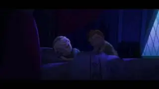 Холодное сердчу Мультфильм Disney. Анна и Эльза.