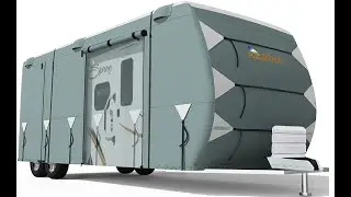 Amazon com  KING BIRD Upgraded Travel Trailer RV Cover, Extra Thick 5 Layers Anti UV Top Panel, Dura