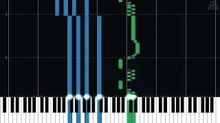 Splattack! (2014 E3PV) - Splatoon - Intermediate Piano Tutorial