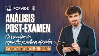 An&aacute;lisis correcci&oacute;n supuestos oficiales Examen Ayudantes IIPP