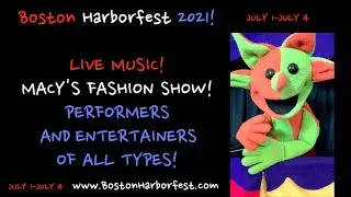 Boston Harborfest 2021 - Ships! Tours! Cars! Crafts! Music! Puppets! (2:32)