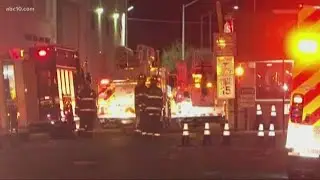 Massive fire extinguished at Blue Diamond almond factory | Daily Blend