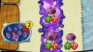 Plants vs Zombies Heroes - Mushroom Grotto Gameplay with new Shamrocket