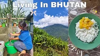 Living In BHUTAN - Family  in a Forgotten Mountain Village