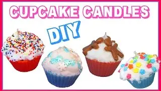 Cupcake Candles DIY featuring Borealis Baking Cups | sponsored