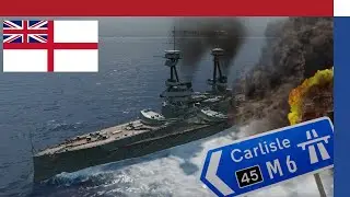 World Of Warships Royal Navy Kill Montage | 