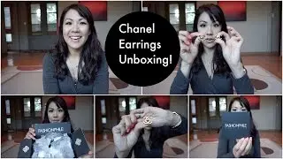 Chanel earrings unboxing/ first Fashionphile experience :(