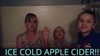 ICE COLD APPLE CIDER DUMP (punishment for water paint challege w/ The Burtrum 6