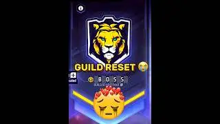 END OF BOSS GUILD 😭 FREE FIRE GLOBAL TOP 1 BOSS GUILD #shorts #freefireshorts