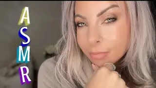 ASMR Whisper Ramble With Natural Mouth Sounds While Playing With Soft Sensory Clay & More