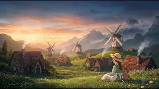 Escape to a Ghibli World ✨ Magical Forest & Village Ambience