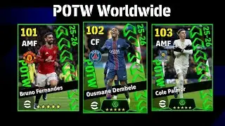 Upcoming Thursday POTW Worldwide in eFootball 2026 | Players Max & Boost Ratings 