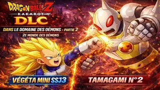 Végéta mini super saiyen 3 VS Tamagami  | DRAGON BALL Z: KAKAROT  DLC 