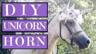 Make a Unicorn Horn for Your Horse | DIY Tutorial