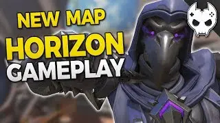 Overwatch - NEW MAP GAMEPLAY - HORIZON LUNAR COLONY