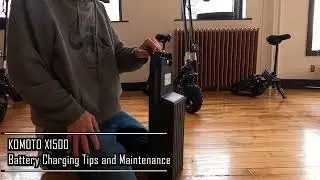 KOMOTO X1500 Battery charging and maintenance tips/tricks!