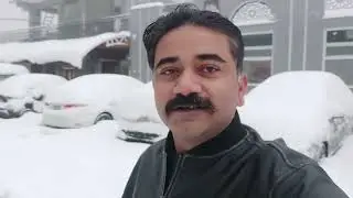 Murree Heavy Snow Fall Today Live Update 23 January 2026