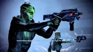 Mass Effect 2: The Shadow Broker about Thane (romance)