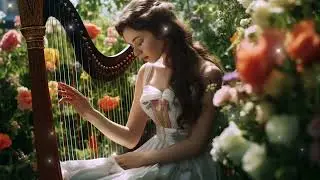 Relaxing Harp Music 🌸 Mindful Music for Self-Care and Wellness Practice