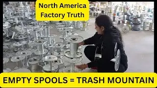 North America Plant: Dumping Empty Wire Spools in Trash 🗑️😱 | OURCONNECT
