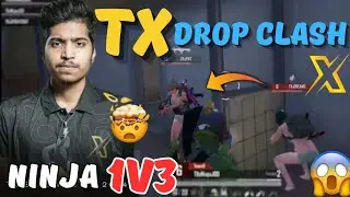 Ninjajod 1v3 😲 Tx Yasnaya Drop clash😬 Teamxspark ⚡