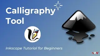 Calligraphy Tool | Inkscape Tutorial for Beginners