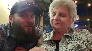 Purple Toad with Mom and Sam