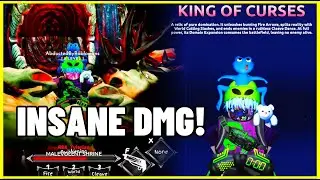 INSANE DAMAGE! King of Curses Showcase! Anime Final Quest NEW Mythic Weapon (Roblox)