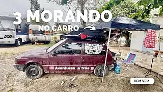 MOSTRANDO NOSSA ROTINA REAL VIVENDO NO CARRO EM FAMÍLIA #153 