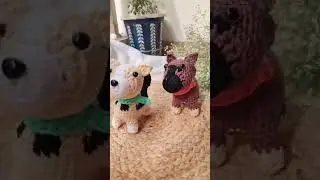 Part 9- Photo to Crochet Doll Custom Made. #crochet #amigurumi #diy #dogs