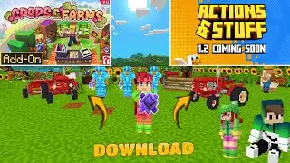 TEXTURA ACTIONS & STUFF DOWNLOAD LIBERADO + Harvestcraft MINECRAF 1.21 ( UPDATE 1.2 )