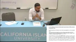 D5S2 Chauki Lazhar - The Attitude of Classical Scholarship Toward Gender Differentiation in Texts