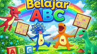 Dino ABC Bahasa Indonesia - Lagu Anak Indonesia Balita Populer (DinoTeaser)
