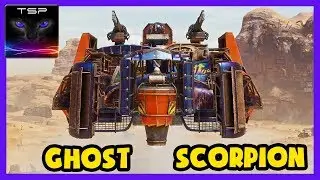 Crossout #519 ► GHOST SCORPION - 2x Railguns Hovercraft Clan Wars Build