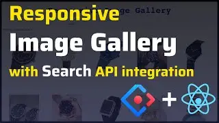 Create Responsive Image Gallery in React JS using Ant Design Components | Image Grid React JS App